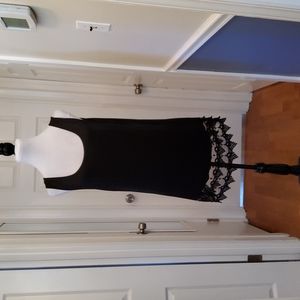 Black Top w/ Lace Bottom